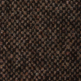 Brown Caramel English Wool Pocket Square