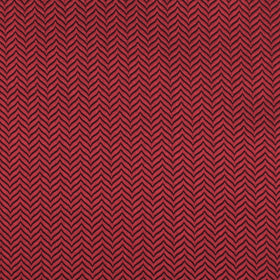 Burgundy Herringbone Pocket Square