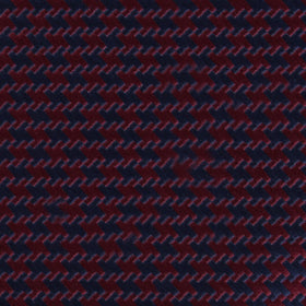 Burgundy Houndstooth Pocket Square