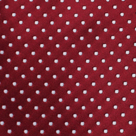 Burgundy Mini Polka Dots Pocket Square