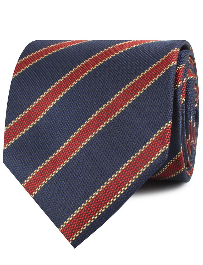 The Navy Blue Metal Tie main image 1