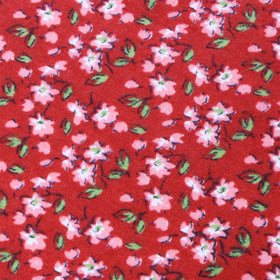 Cano Cristales Scarlet Floral Pocket Square