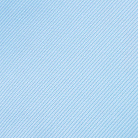 Capri Blue Twill Pocket Square
