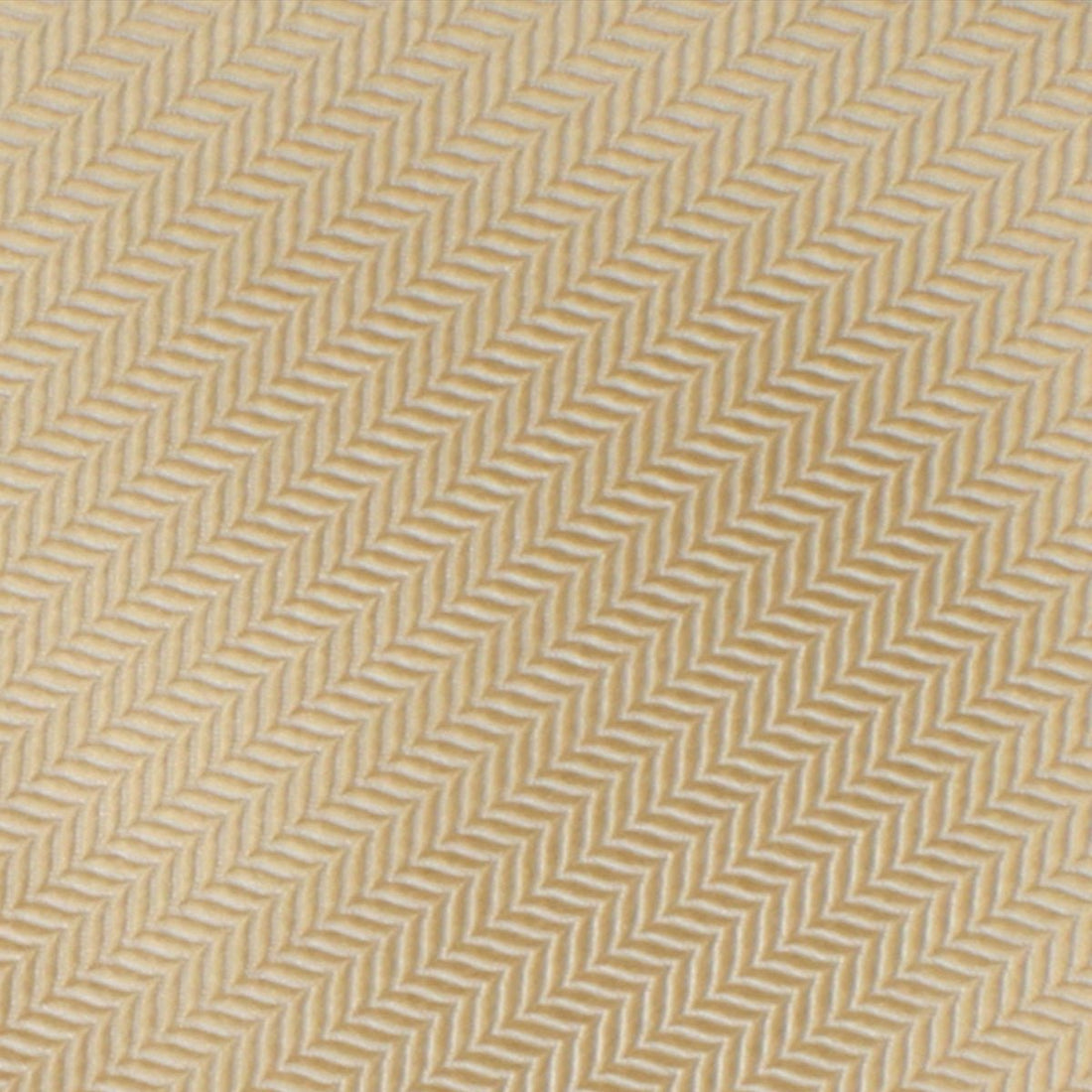 Champagne Gold Herringbone Chevron Fabric Swatch