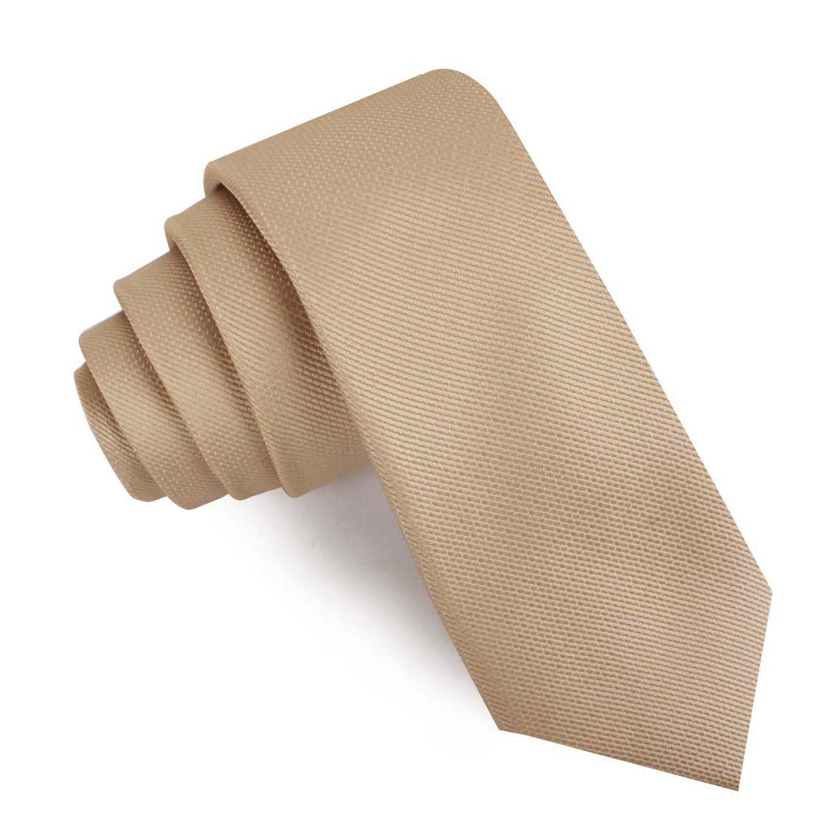 gold skinny tie