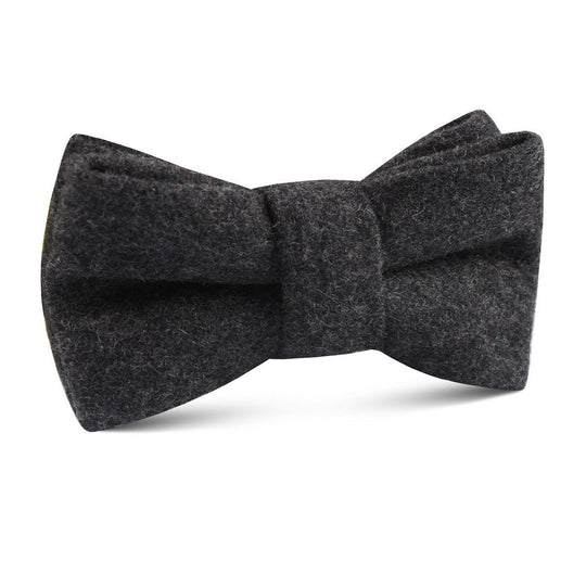 Charcoal Grey Dorset Wool Kids Bow Tie