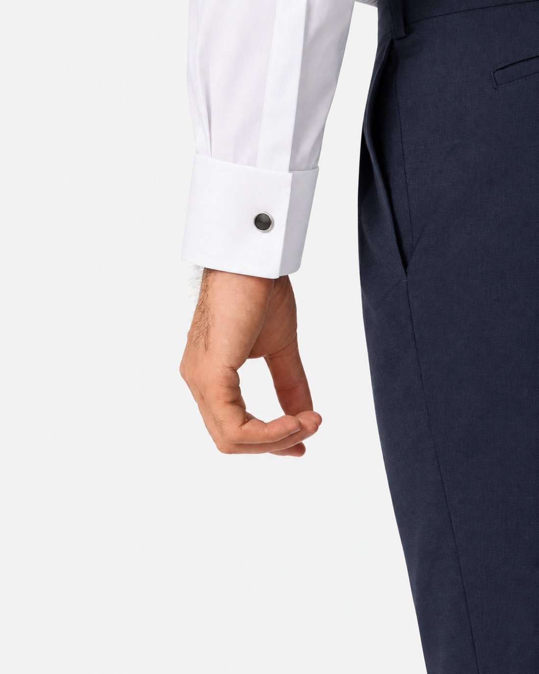 Windsor Royal White French Cuff Easy-Iron Twill Shirt