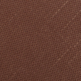 Cinnamon Brown Coarse Linen Pocket Square