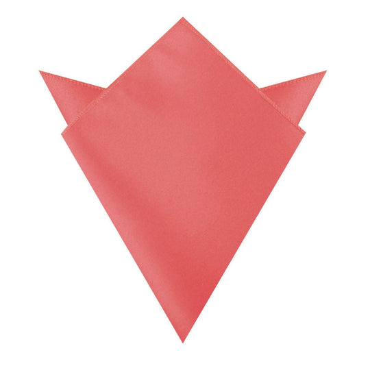 Coral Reef Satin Pocket Square