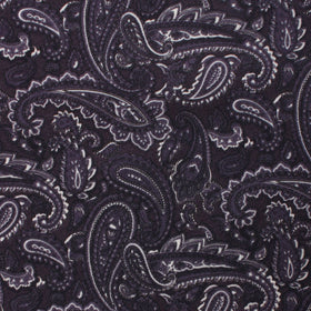 Culaccino Kettle Black Paisley Pocket Square