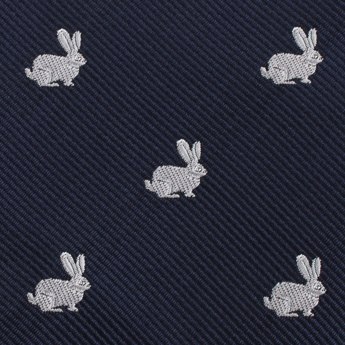 Running Rabbit Tie Bar Curious Rabbit Necktie | Easter Bunny Tie | Animal Print Ties for Men ...