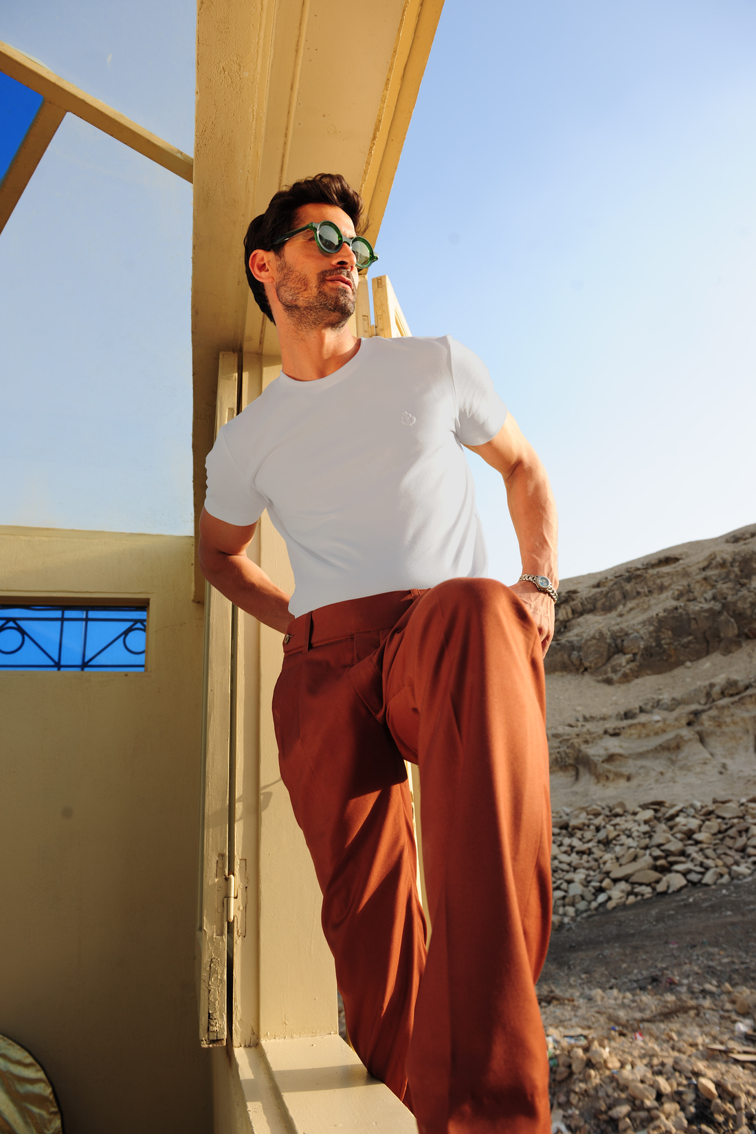 Light Grey Slim Fit T-Shirt