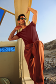 Burgundy Slim Fit T-Shirt