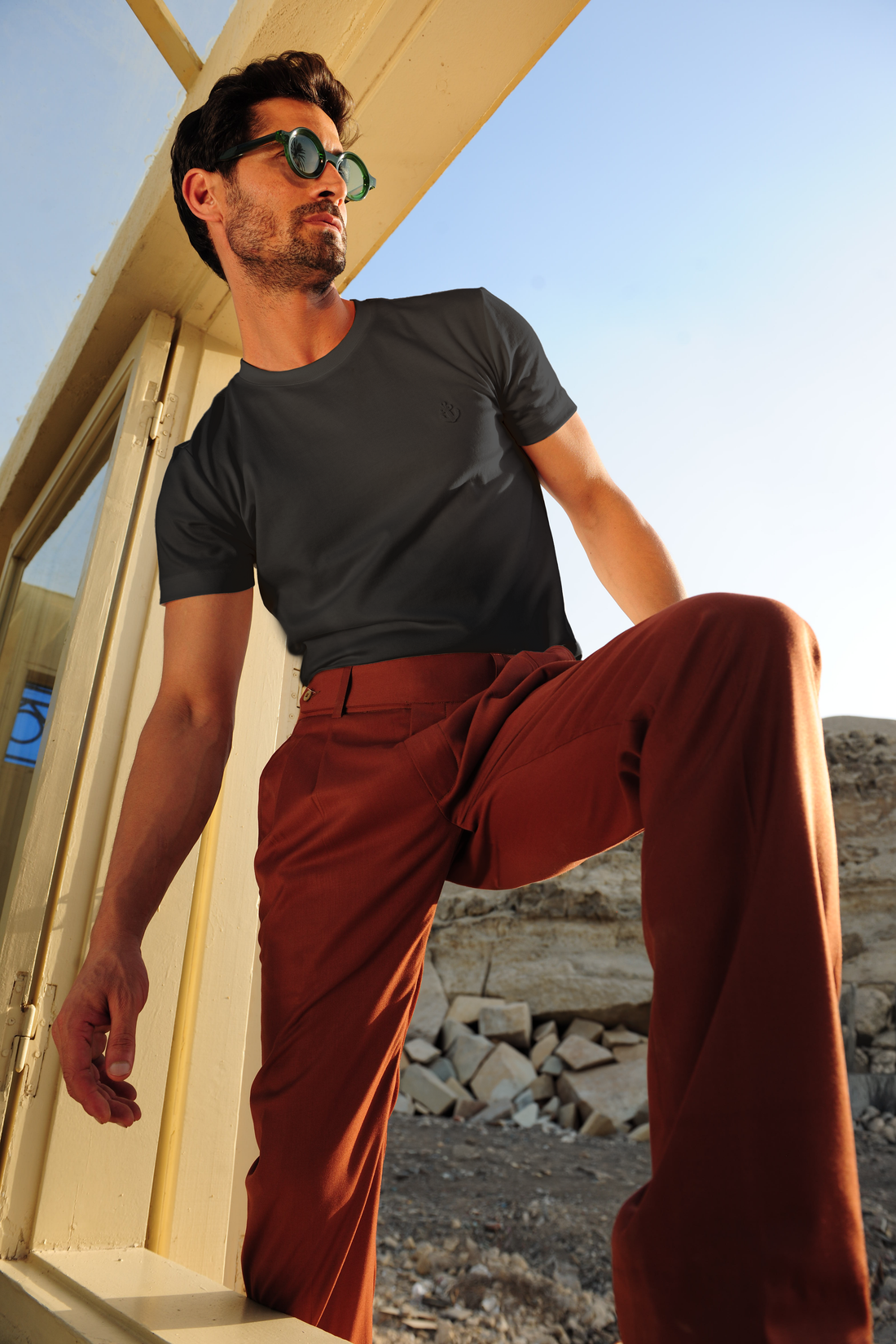 Black Slim Fit T-Shirt
