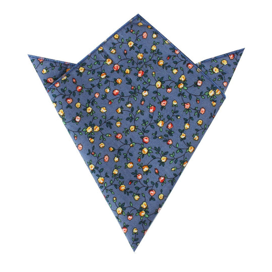 Dantesco Museo Floral Pocket Square