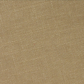 Dark Khaki Tan Linen Pocket Square