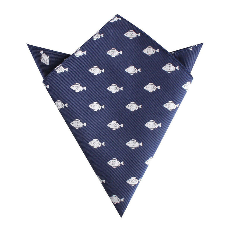 Deep Sea Fish Pocket Square | Animal Mens Squares Handkerchiefs | OTAA