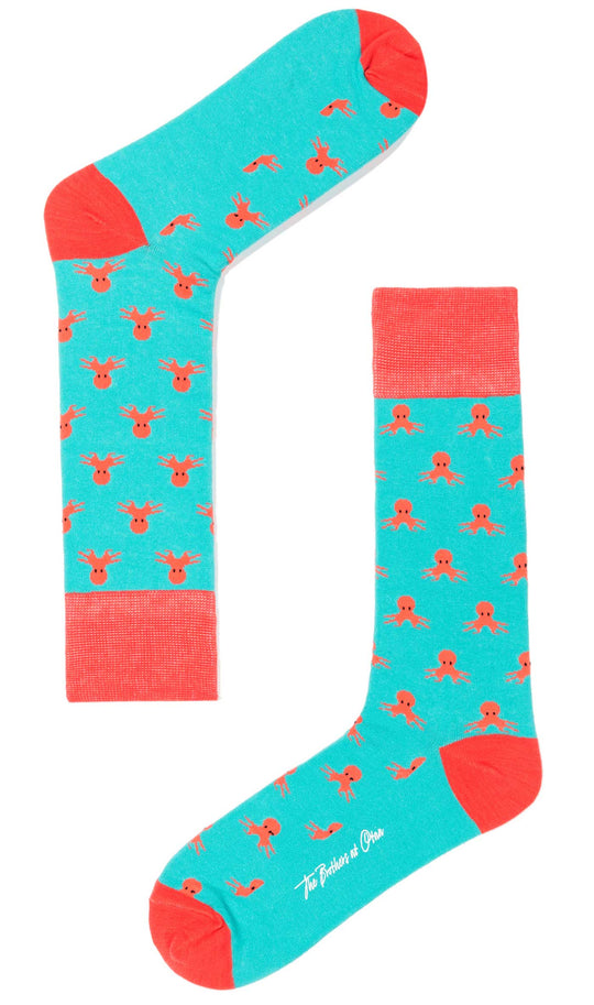 Inky Octopus Socks
