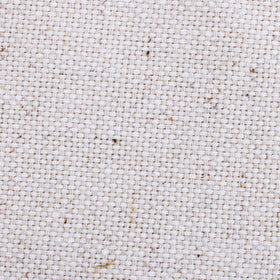 Dry Khaki White Linen Pocket Square