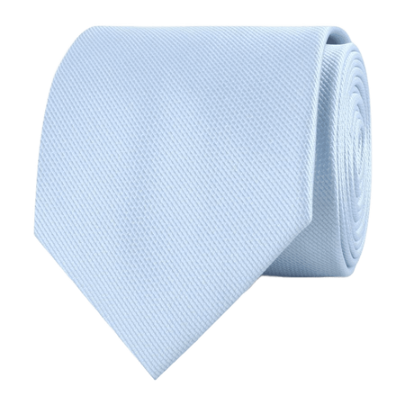 Dusty Ice Blue Weave Necktie