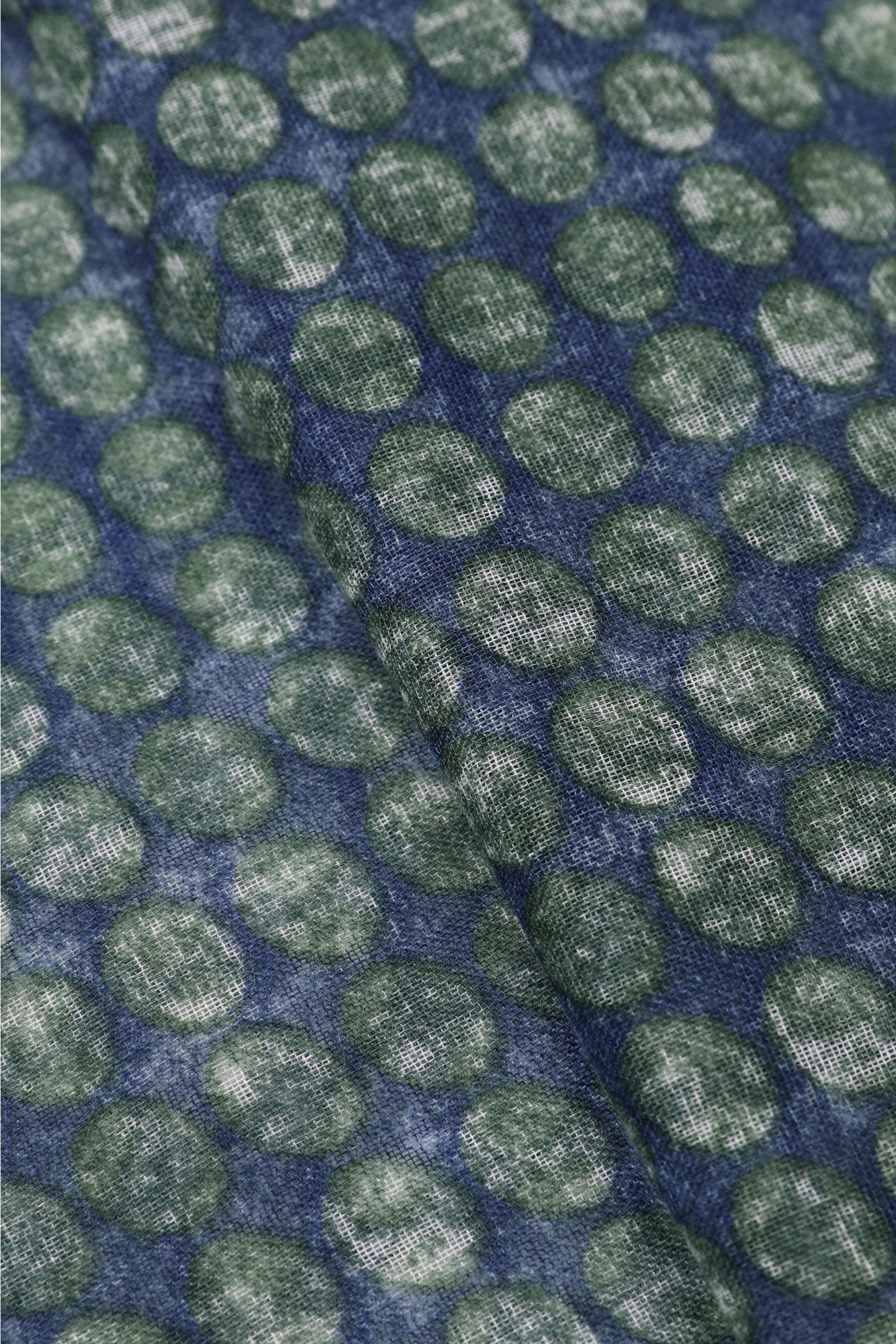 Emerald Isles Dot Scarf Fabric