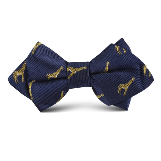 Giraffe Kids Diamond Bow Tie