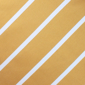 Gold Striped Pocket Square