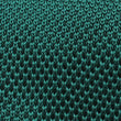 Green Teal Knitted Tie Fabric
