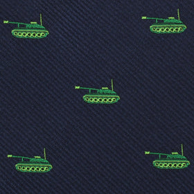 Green Army Tank Pocket Square