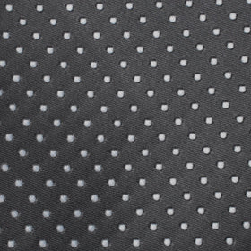 Grey Mini Polka Dots Pocket Square