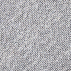 Grey Worm Slub Linen Pocket Square