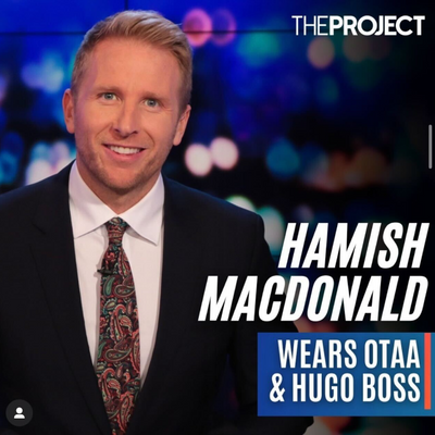 THE PROJECT : HAMISH MACDONALDWEARS OTAA& HUGO BOSS