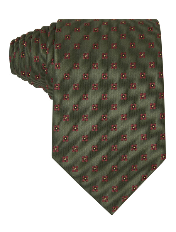 Hampshire Grove Moss Floral Tie