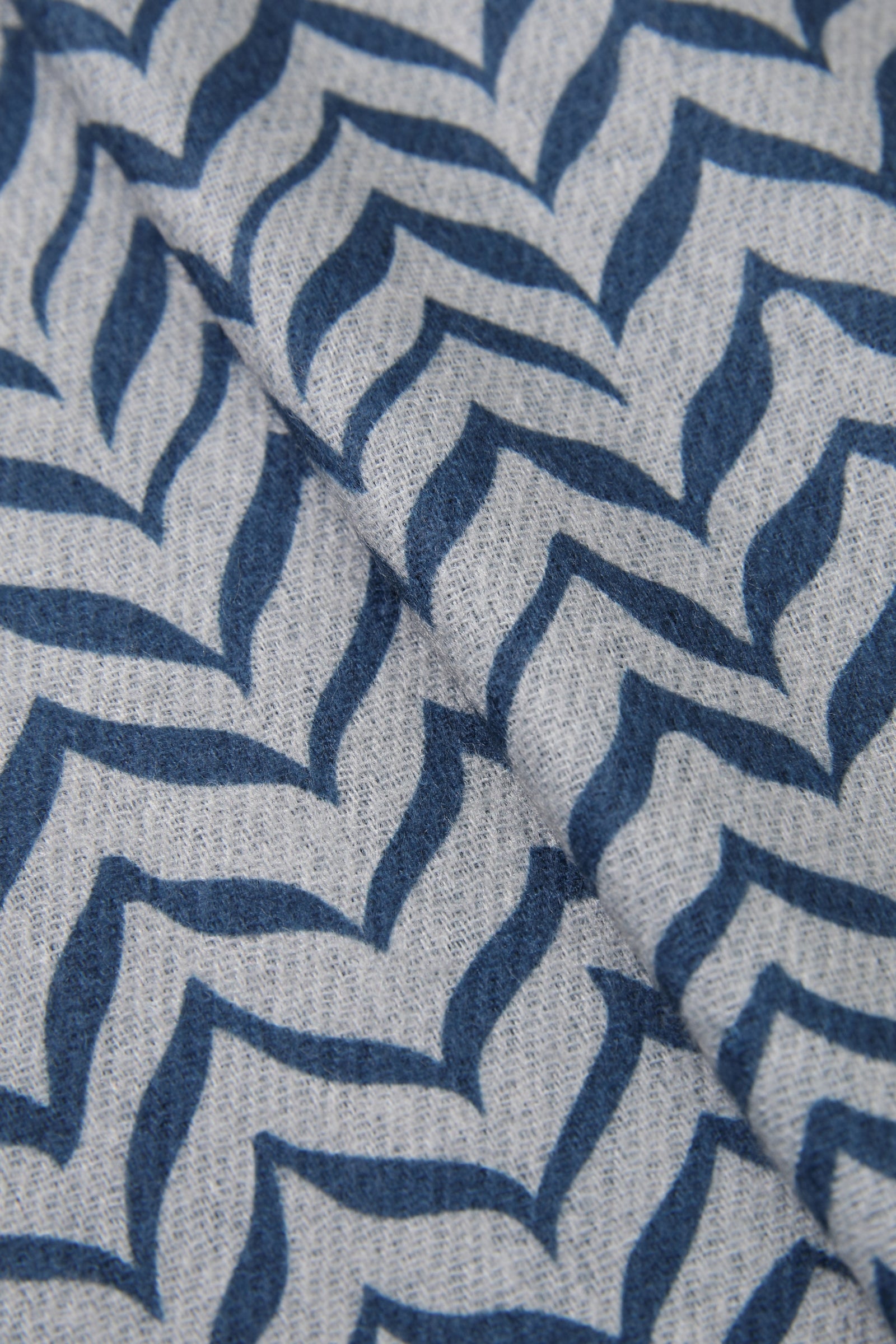 Harbor Herringbone Scarf Fabric