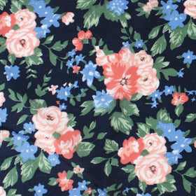 Havana Pink Floral Pocket Square
