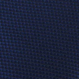 Indigo Navy Honeycomb Pocket Square