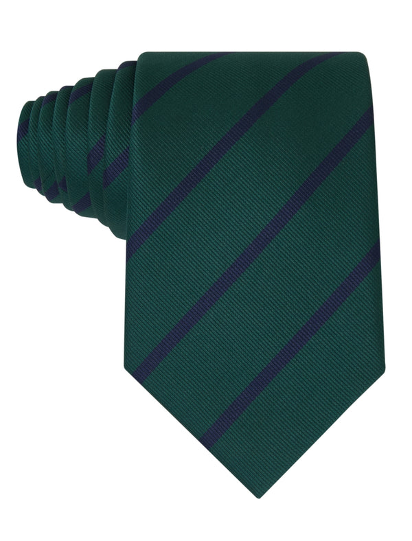 Inverloch Ivy Navy Stripe Necktie