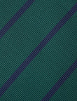 Inverloch Ivy Navy Stripe Necktie
