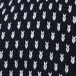LaMotta Navy Blue Knitted Tie Fabric
