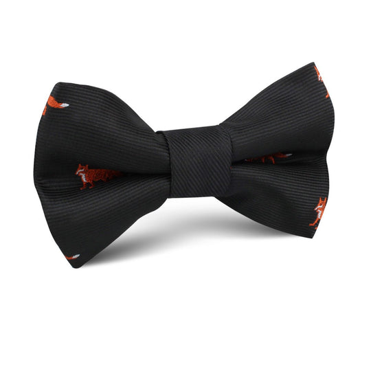 Japanese Ezo Red Fox Kids Bow Tie