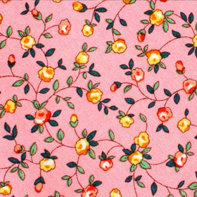 Je Suis Malade Floral Pocket Square