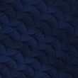 Kiso Valley Navy Blue Pocket Square Fabric