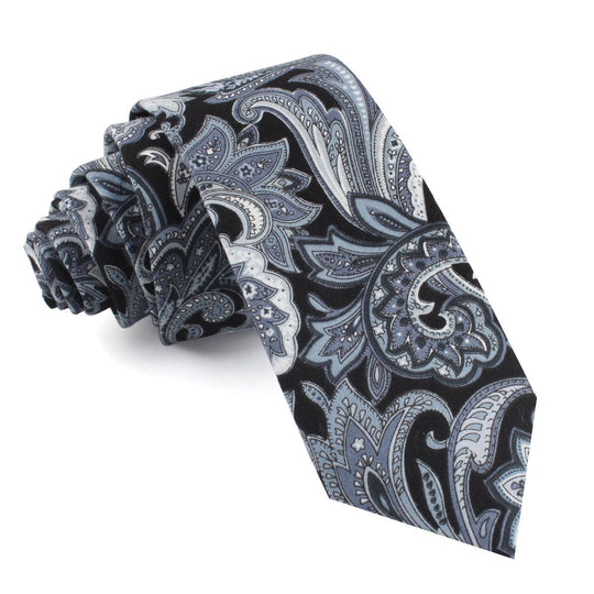 Lampedusa Paisley Skinny Tie