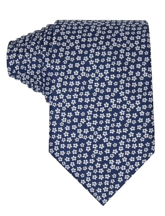 Lucerne Navy Snowdrop Tie