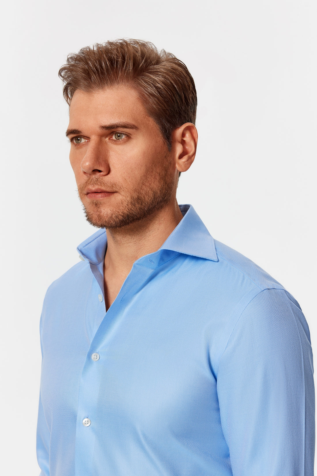 Men's 100% Cotton Non-Iron Shirts | Best Blue Shirts | Wedding Shirts, Business Shirts, Dress Shirts, Formal Shirts | Mannheim Blue Stripe Lucious Non Men's 100% Cotton Non-Iron Shirts | Best Blue Shirts | Wedding Shirts, Business Shirts, Dress Shirts, Formal Shirts | Mannheim Blue Stripe Lucious Non