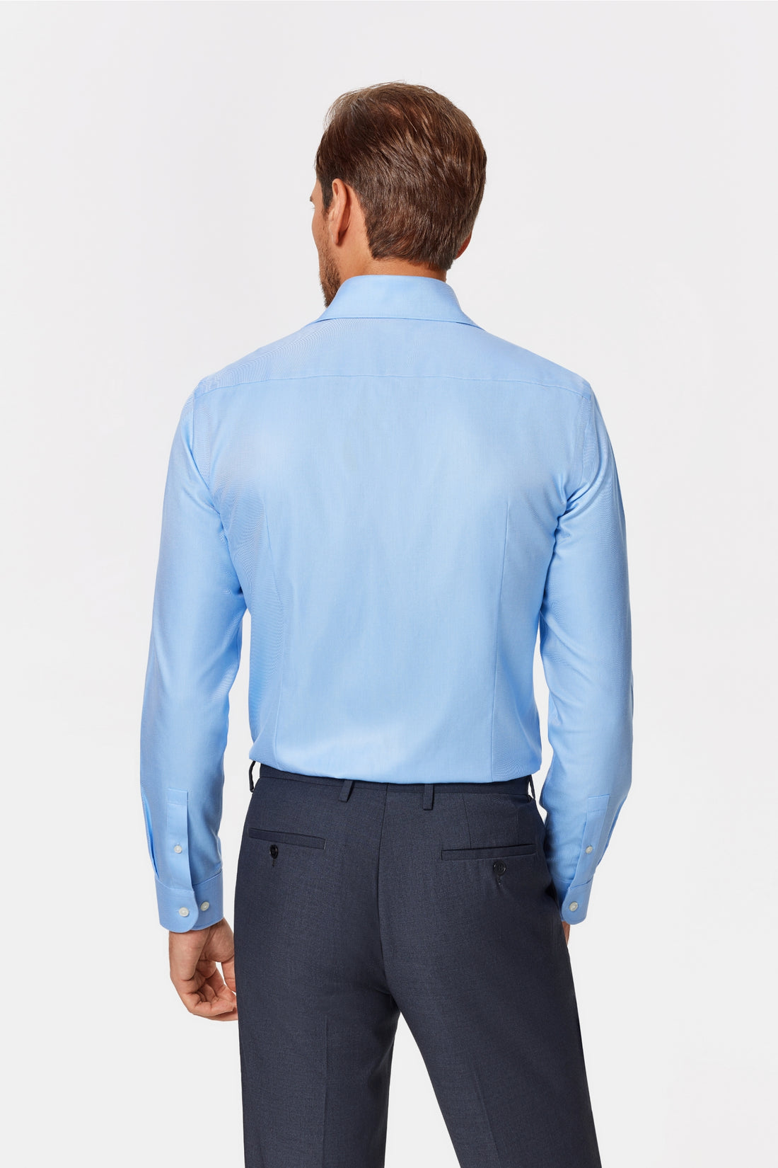 Mannheim Blue Stripe Lucious Non-Iron Shirt | OTAA Mannheim Blue Stripe Lucious Non-Iron Shirt | OTAA