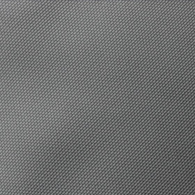 Mercury Grey Weave Pocket Square
