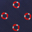 Nautical Float Fabric Skinny Tie