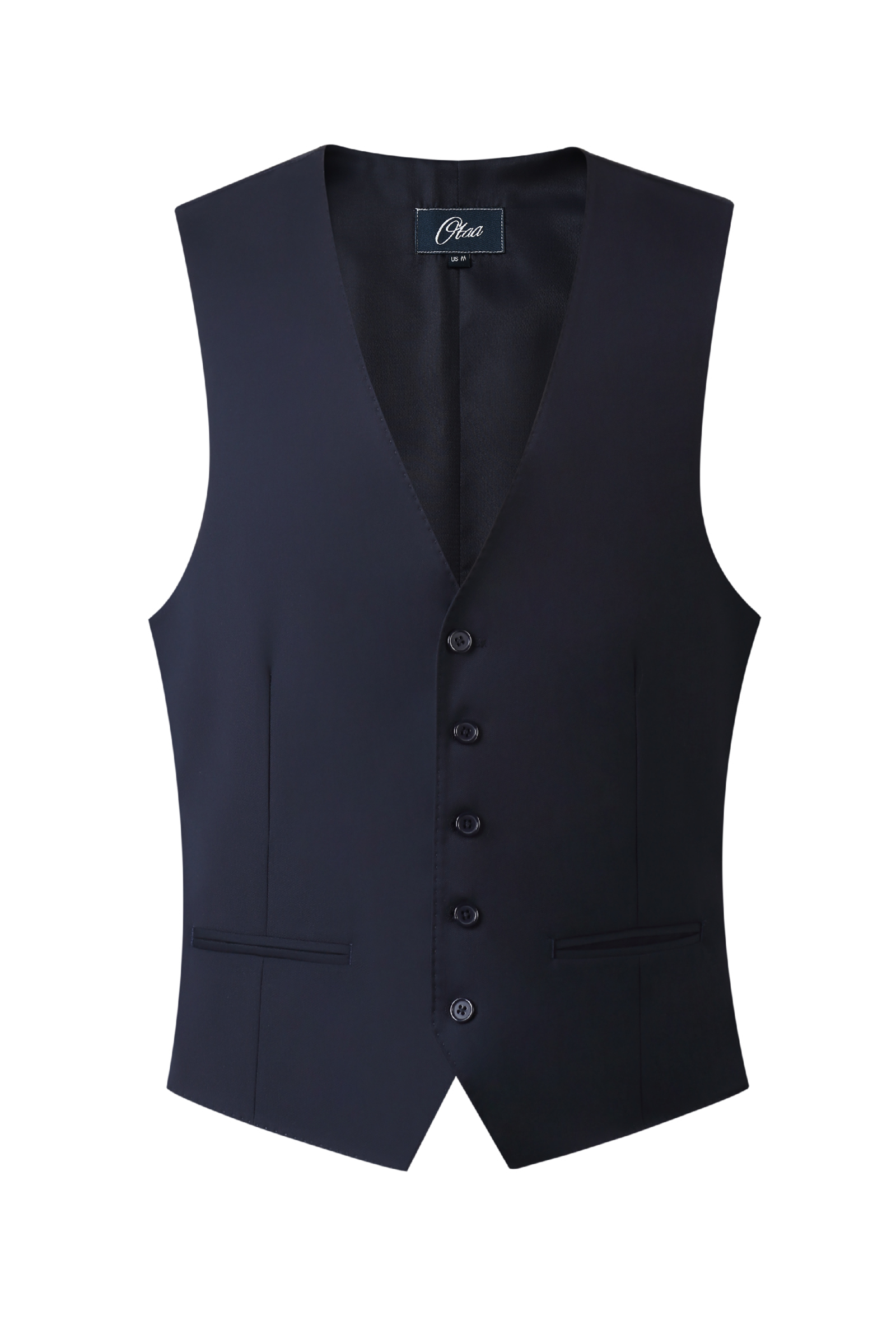 Navy Blue Tailored Waistcoat Vest