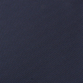 Navy Blue Oxford Stitch Pocket Square